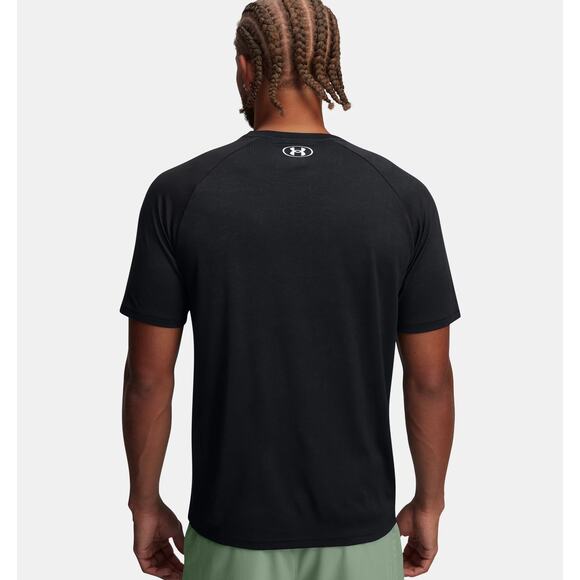 NWT Under Armour Men's UA Vanish Energy Printed Short Sleeve in Anthracite sz L - Picture 2 of 7